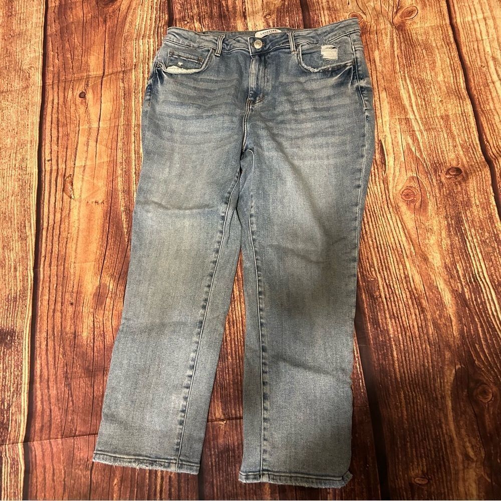 Women’s Lovervet Light Wash Straight Jeans Size 20